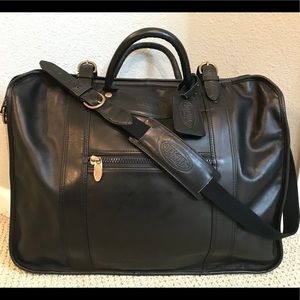 🧳❤️TUMI leather luggage weekender, RARE, VINTAGE